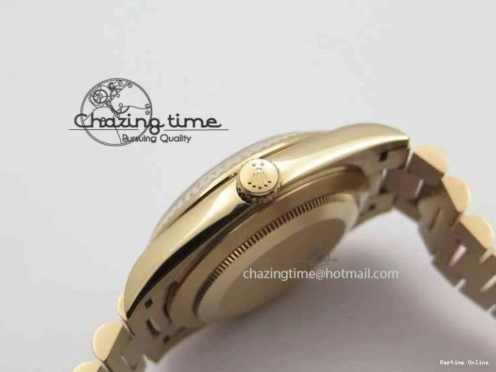 1219 Day Date 40mm RG BP Maker Best Edition Brown Dial Diamond Markers On RG Bracelet A ZeroBulk 3689